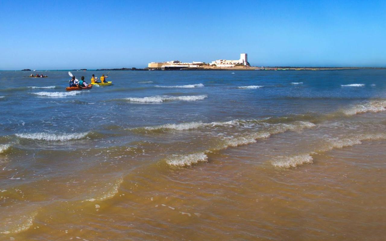 La Barrosa-Novo Sancti Petri, Wifi, Aire Acondicionado, Parking Lägenhet Chiclana de la Frontera Exteriör bild